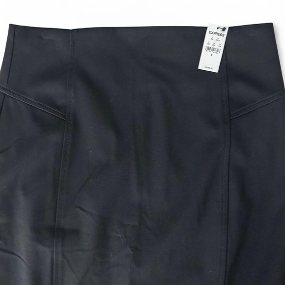 NWT -Express Black FULL Zip Pencil Skirt – Size 8 | - Picture 8 of 8
